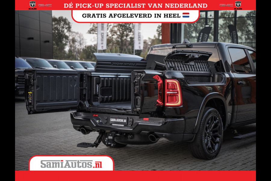 Dodge Ram 1500 LIMITED SPORT DE MEEST LUXUEUZE PICK UP HIGH OUTPUT H.O 540PK 706 Nm 2025 | XB9 | MASSAGE | BOM VOL | CREW CAB | DUBBELE CABINE | GRIJSKENTEKEN | VOORRAAD NR 2295 - 8559