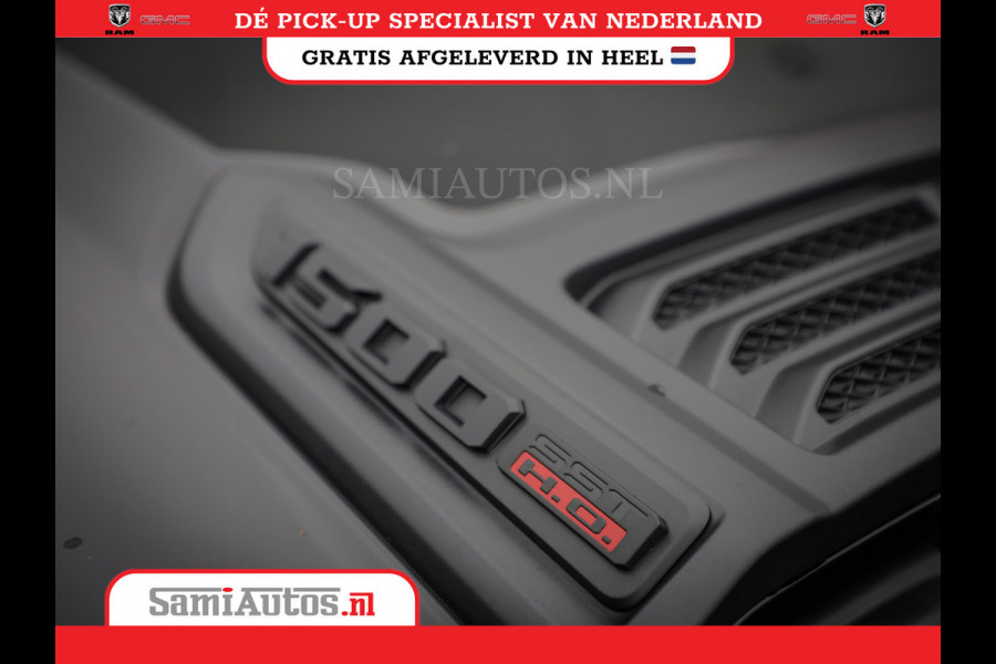 Dodge Ram 1500 LIMITED NIGHT H.O 540PK 706 Nm 2025 | XB9 | MASSAGE | BOM VOL | CREW CAB | DUBBELE CABINE | GRIJSKENTEKEN | DE MEEST LUXUEUZE en BEGEERDE Pick-up | VOORRAAD NR 2357 - 5182
