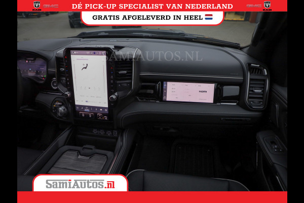 Dodge Ram 1500 LIMITED NIGHT H.O 540PK 706 Nm 2025 | XB9 | MASSAGE | BOM VOL | CREW CAB | DUBBELE CABINE | GRIJSKENTEKEN | DE MEEST LUXUEUZE en BEGEERDE Pick-up | VOORRAAD NR 2357 - 5182