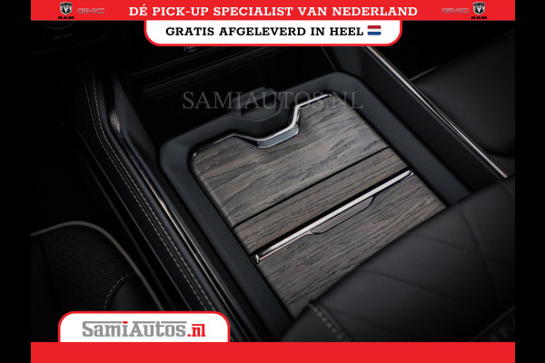 Dodge Ram 1500 LIMITED NIGHT H.O 540PK 706 Nm 2025 | XB9 | MASSAGE | BOM VOL | CREW CAB | DUBBELE CABINE | GRIJSKENTEKEN | DE MEEST LUXUEUZE en BEGEERDE Pick-up | VOORRAAD NR 2357 - 5182