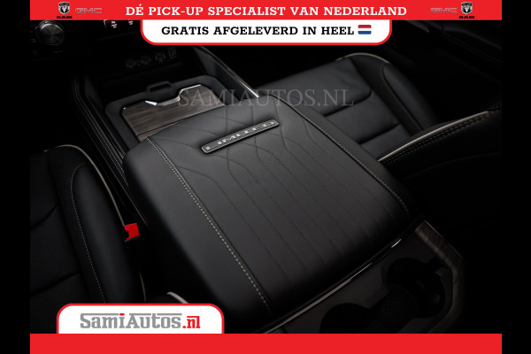 Dodge Ram 1500 LIMITED NIGHT H.O 540PK 706 Nm 2025 | XB9 | MASSAGE | BOM VOL | CREW CAB | DUBBELE CABINE | GRIJSKENTEKEN | DE MEEST LUXUEUZE en BEGEERDE Pick-up | VOORRAAD NR 2357 - 5182