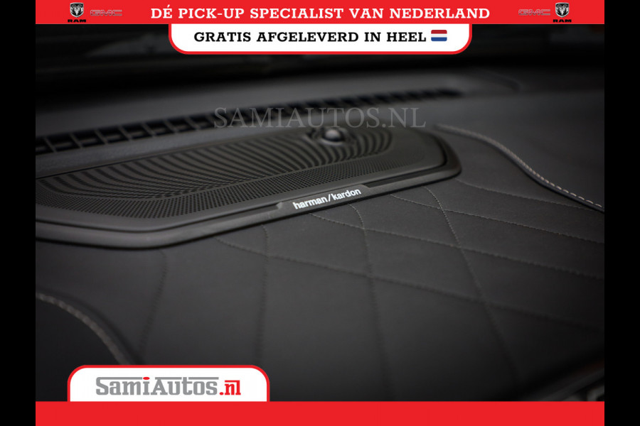 Dodge Ram 1500 LIMITED NIGHT H.O 540PK 706 Nm 2025 | XB9 | MASSAGE | BOM VOL | CREW CAB | DUBBELE CABINE | GRIJSKENTEKEN | DE MEEST LUXUEUZE en BEGEERDE Pick-up | VOORRAAD NR 2357 - 5182