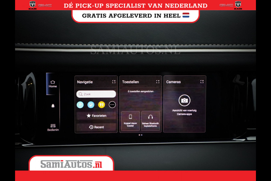 Dodge Ram 1500 LIMITED NIGHT H.O 540PK 706 Nm 2025 | XB9 | MASSAGE | BOM VOL | CREW CAB | DUBBELE CABINE | GRIJSKENTEKEN | DE MEEST LUXUEUZE en BEGEERDE Pick-up | VOORRAAD NR 2357 - 5182