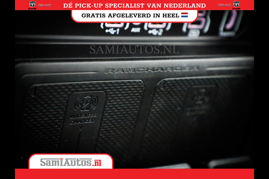 Dodge Ram 1500 LIMITED NIGHT H.O 540PK 706 Nm 2025 | XB9 | MASSAGE | BOM VOL | CREW CAB | DUBBELE CABINE | GRIJSKENTEKEN | DE MEEST LUXUEUZE en BEGEERDE Pick-up | VOORRAAD NR 2357 - 5182