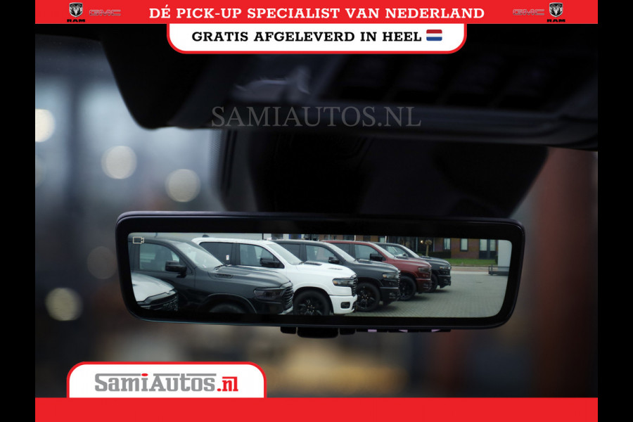 Dodge Ram 1500 LIMITED NIGHT H.O 540PK 706 Nm 2025 | XB9 | MASSAGE | BOM VOL | CREW CAB | DUBBELE CABINE | GRIJSKENTEKEN | DE MEEST LUXUEUZE en BEGEERDE Pick-up | VOORRAAD NR 2357 - 5182