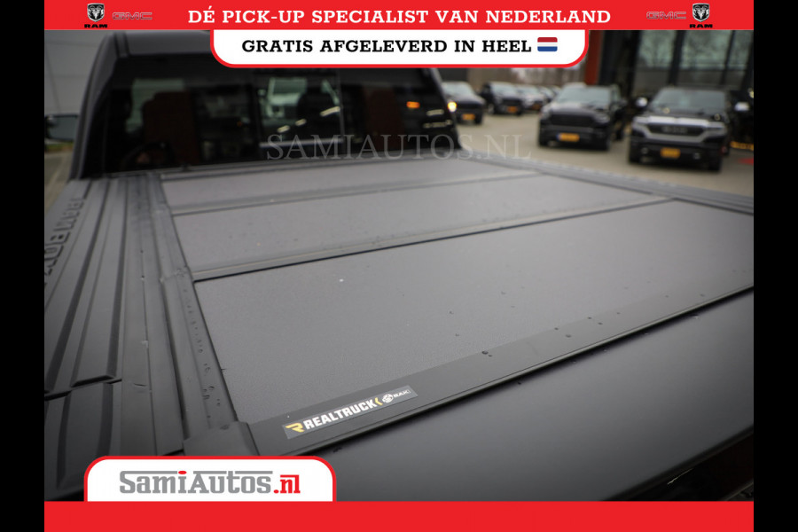 Dodge Ram 1500 LIMITED NIGHT H.O 540PK 706 Nm 2025 | XB9 | MASSAGE | BOM VOL | CREW CAB | DUBBELE CABINE | GRIJSKENTEKEN | DE MEEST LUXUEUZE en BEGEERDE Pick-up | VOORRAAD NR 2357 - 5182