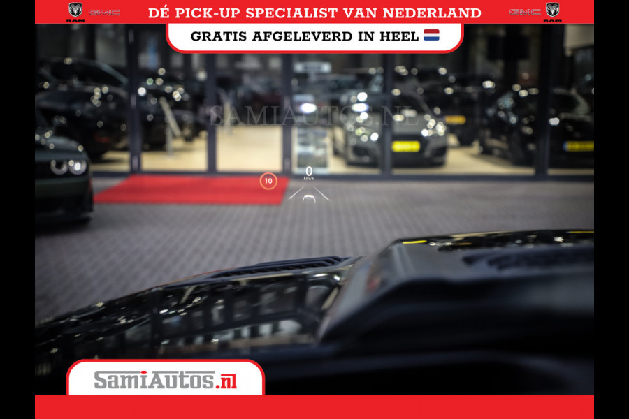 Dodge Ram 1500 LIMITED NIGHT H.O 540PK 706 Nm | XB9 | MASSAGE | BOM VOL | PWD IVORY | CREW CAB | DUBBELE CABINE | GRIJSKENTEKEN | 5 PERSOONS | DE MEEST LUXUEUZE en BEGEERDE Pick-up | VOORRAAD NR 2351 - 7478