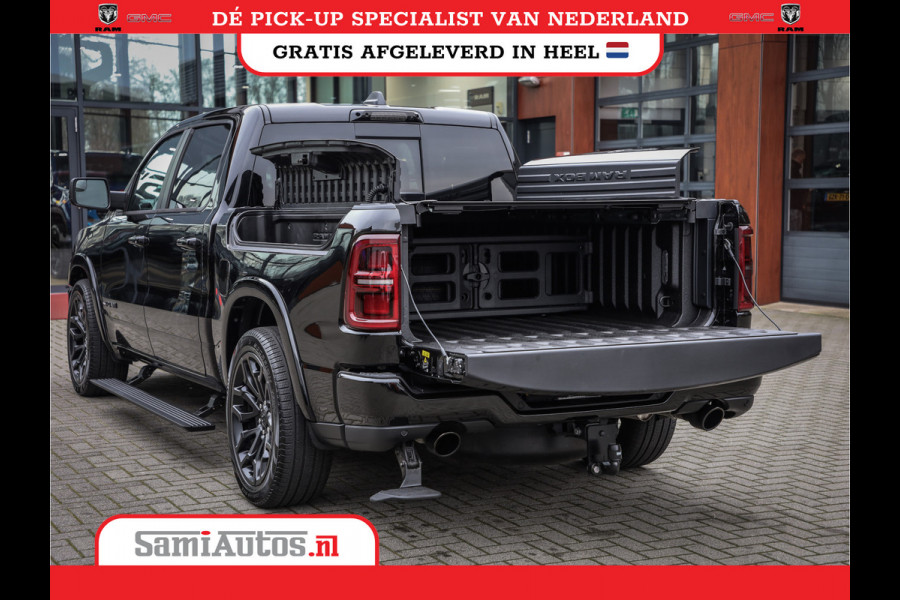 Dodge Ram 1500 LIMITED HIGH OUTPUT | 706 NM 540PK | RAM VOL | DEMO | DEZE RAM BESCHIKT OVER ALLE BESCHIKBARE OPTIES | DUBBELE CAINE | 5 PERSOONS | DC |
