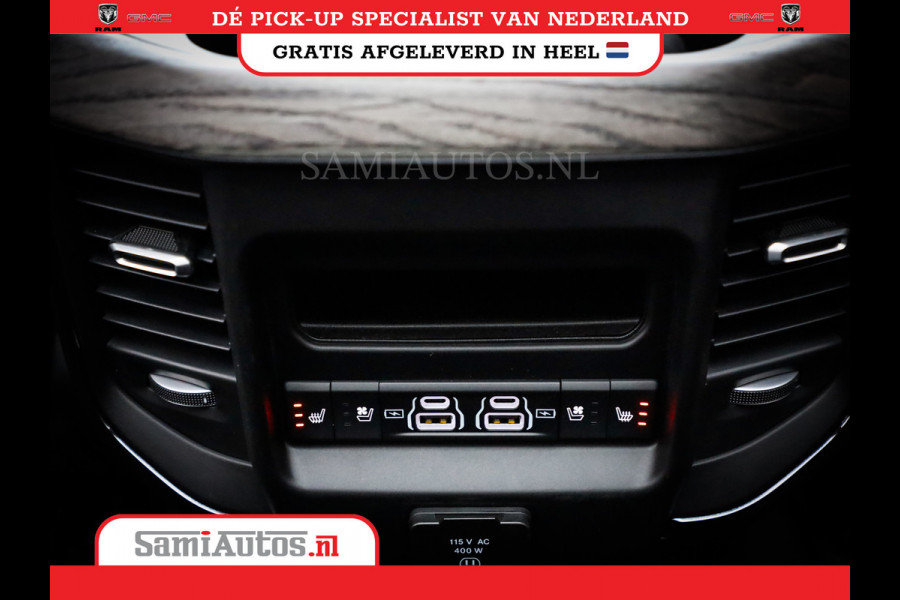 Dodge Ram 1500 LIMITED SPORT DE MEEST LUXUEUZE PICK UP HIGH OUTPUT H.O 540PK 706 Nm 2025 | XB9 | MASSAGE | BOM VOL | CREW CAB | DUBBELE CABINE | GRIJSKENTEKEN | VOORRAAD NR 2349 -  5159