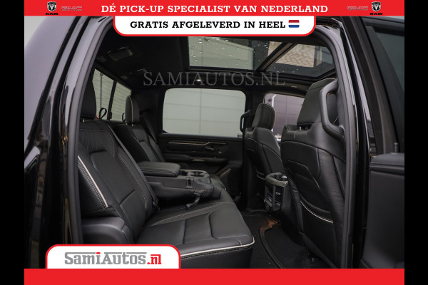 Dodge Ram 1500 LIMITED DE MEEST LUXUEUZE PICK UP HIGH OUTPUT H.O 540PK 706 Nm 2025 | XB9 | MASSAGE | BOM VOL | CREW CAB | DUBBELE CABINE | GRIJSKENTEKEN | VOORRAAD NR 2300 - 7689