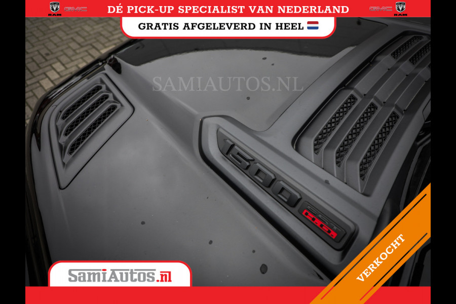 Dodge Ram 1500 LIMITED NIGHT H.O 540PK 706 Nm 2025 | XB9 | MASSAGE | BOM VOL | CREW CAB | DUBBELE CABINE | GRIJSKENTEKEN | DE MEEST LUXUEUZE en BEGEERDE Pick-up VOORRAAD NR 2330 - 7407