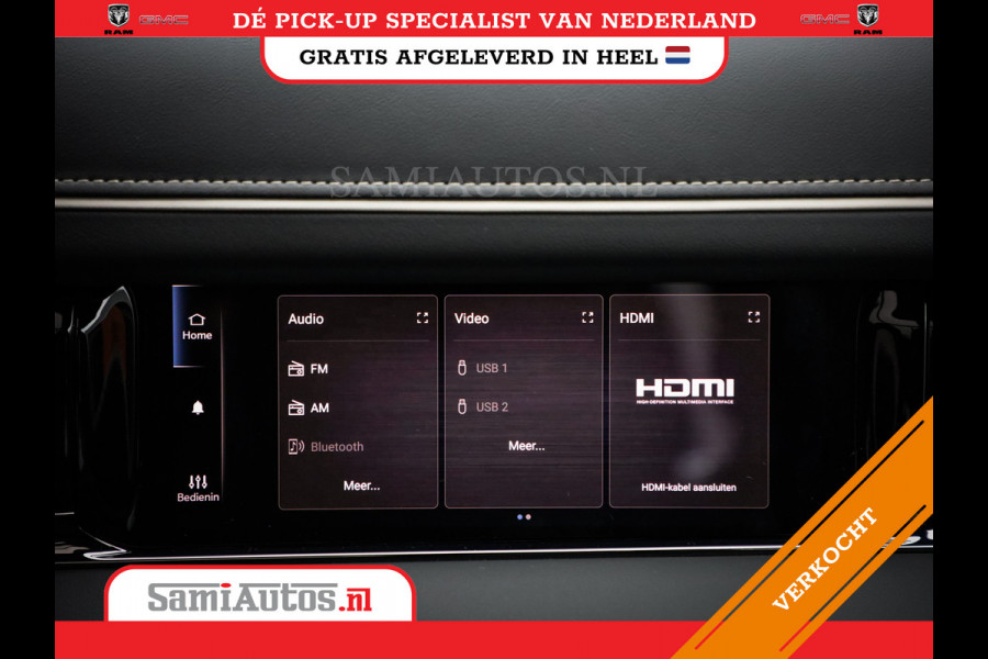 Dodge Ram 1500 LIMITED NIGHT H.O 540PK 706 Nm 2025 | XB9 | MASSAGE | BOM VOL | CREW CAB | DUBBELE CABINE | GRIJSKENTEKEN | DE MEEST LUXUEUZE en BEGEERDE Pick-up VOORRAAD NR 2330 - 7407