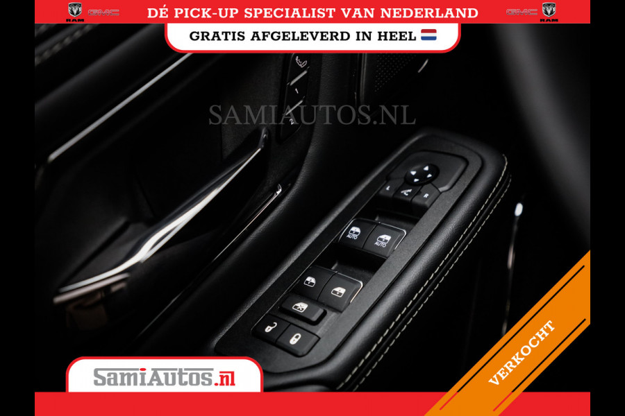 Dodge Ram 1500 LIMITED NIGHT H.O 540PK 706 Nm 2025 | XB9 | MASSAGE | BOM VOL | CREW CAB | DUBBELE CABINE | GRIJSKENTEKEN | DE MEEST LUXUEUZE en BEGEERDE Pick-up VOORRAAD NR 2330 - 7407