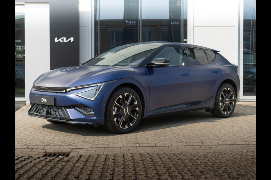 Kia Ev6 GT-Line 84 kWh Yacht Blue Matte: alleen bij ons en direct leverbaar | UNIEKE KLEUR
