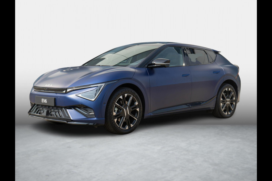 Kia Ev6 GT-Line 84 kWh Yacht Blue Matte: alleen bij ons en direct leverbaar | UNIEKE KLEUR