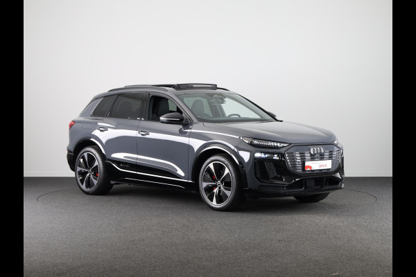 Audi Q6 e-tron First Edition 100 kWh 388 pk | Private lease vanaf € 1749,- pm | Verlengde garantie | Navigatie | Panoramadak | Luchtvering | Bang & Olufsen Audio | 21" Lichtmetalen velgen |