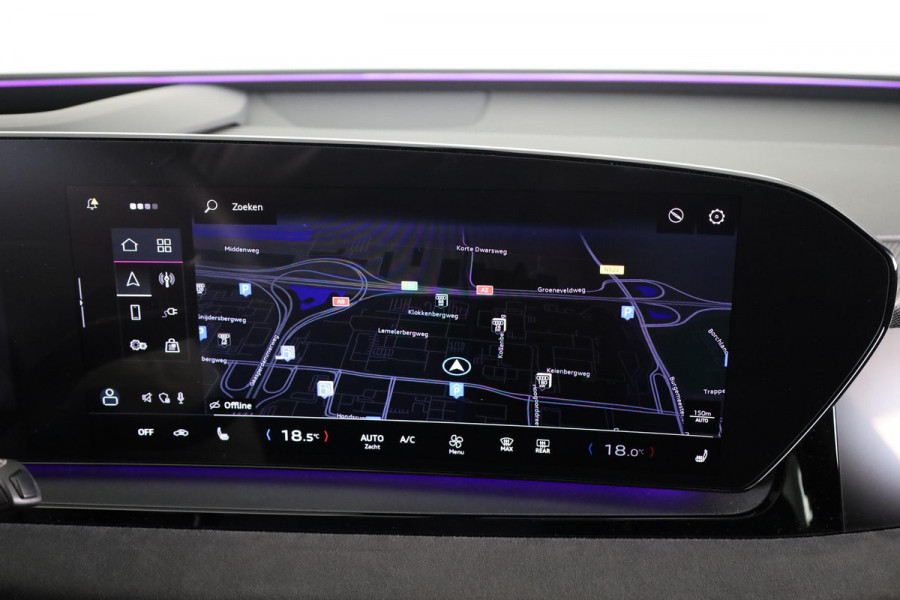 Audi Q6 e-tron First Edition 100 kWh 388 pk | Private lease vanaf € 1749,- pm | Verlengde garantie | Navigatie | Panoramadak | Luchtvering | Bang & Olufsen Audio | 21" Lichtmetalen velgen |