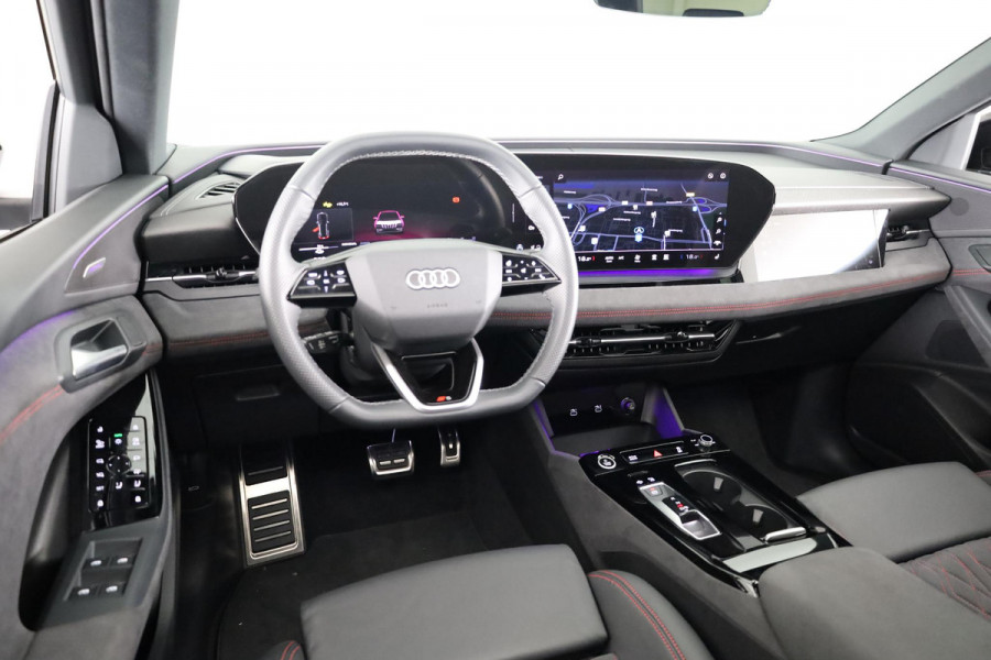 Audi Q6 e-tron First Edition 100 kWh 388 pk | Private lease vanaf € 1749,- pm | Verlengde garantie | Navigatie | Panoramadak | Luchtvering | Bang & Olufsen Audio | 21" Lichtmetalen velgen |