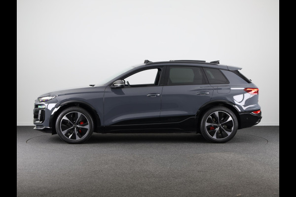 Audi Q6 e-tron First Edition 100 kWh 388 pk | Private lease vanaf € 1749,- pm | Verlengde garantie | Navigatie | Panoramadak | Luchtvering | Bang & Olufsen Audio | 21" Lichtmetalen velgen |