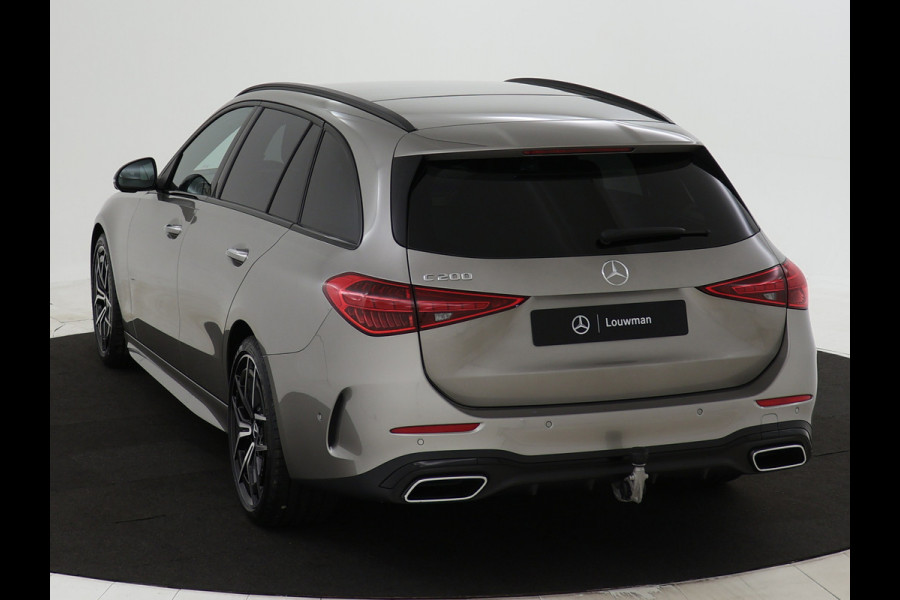 Mercedes-Benz C-Klasse Estate 200 AMG Line | Trekhaak | Nightpakket | Premium Pack | EASY PACK achterklep | DIGITAL LIGHT | KEYLESS GO-comfortpakket | Parkeerpakket met 360°-camera | Interieurverlichtingspakket |
