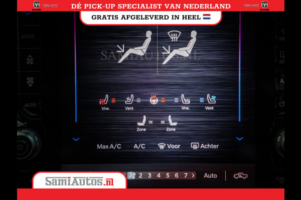 Dodge Ram 1500 LIMITED NIGHT DE MEEST LUXUEUZE PICK UP HIGH OUTPUT H.O 540PK 706 Nm 2025 | XB9 | MASSAGE | BOM VOL | CREW CAB | DUBBELE CABINE | GRIJSKENTEKEN | VOORRAAD NR 2293 - 7688