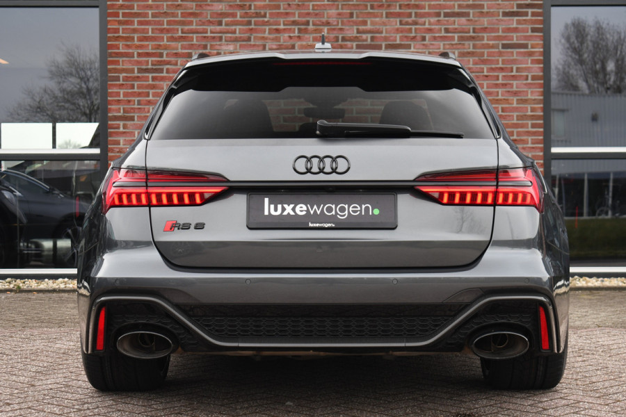 Audi RS6 Avant 4.0 TFSI quattro Dyn+ B&O-high Carbon Pano Caramic HUD Alc-hemel Softclose Stoelvent