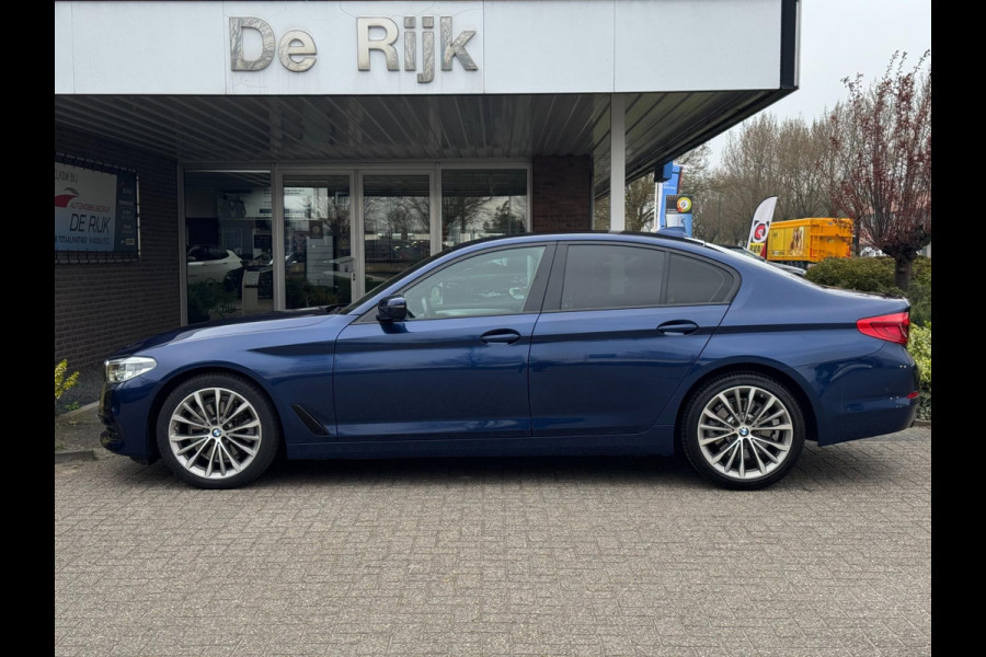 BMW 5 Serie 520i Corporate Lease High Executive | Leder, El. Stoel, Navi, Stoelverw., Climate, Cruise, DAB| NAP |