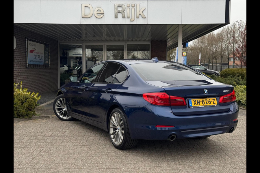 BMW 5 Serie 520i Corporate Lease High Executive | Leder, El. Stoel, Navi, Stoelverw., Climate, Cruise, DAB| NAP |