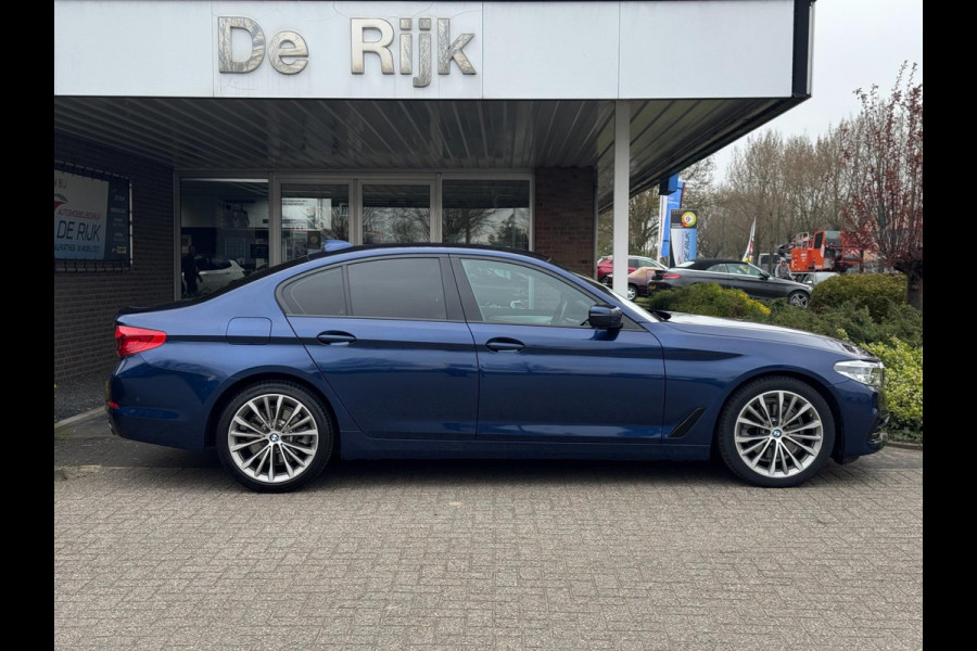BMW 5 Serie 520i Corporate Lease High Executive | Leder, El. Stoel, Navi, Stoelverw., Climate, Cruise, DAB| NAP |