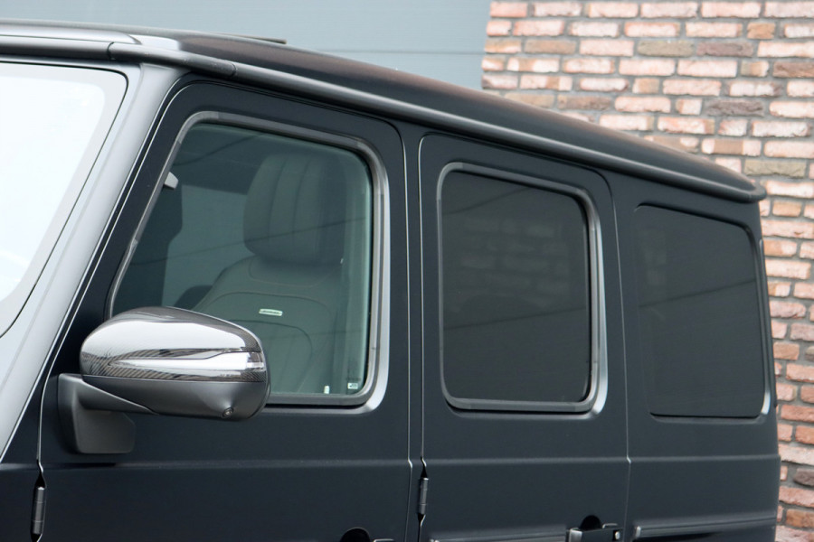 Mercedes-Benz G-Klasse AMG 63 Aut9 | Facelift | 'Manufaktur' | Performance-pakket | Distronic+ | AMG Drivers Package | Verwarmd Stuurwiel | Carbonpakket | Trekhaak | Keyless Go | Massage | Techniekpakket |