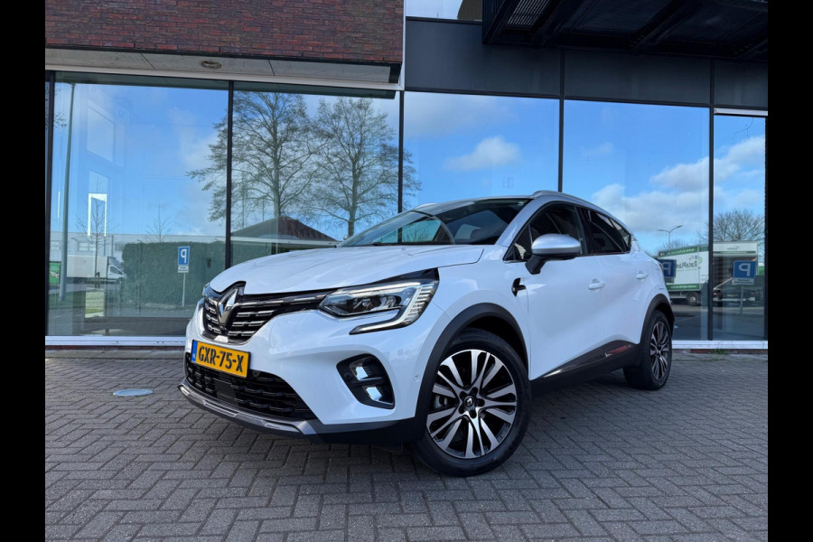 Renault Captur 1.6 E-Tech Plug-in Hybrid 160 Initiale Paris - Navi Groot - Leder - Trekhaak electrisch