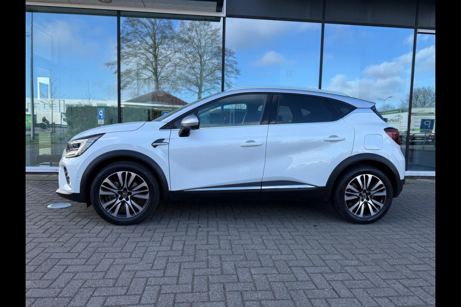Renault Captur 1.6 E-Tech Plug-in Hybrid 160 Initiale Paris - Navi Groot - Leder - Trekhaak electrisch
