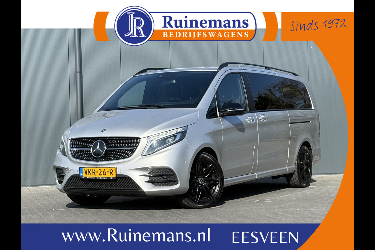 Mercedes-Benz V-Klasse 300d 4-MATIC / AMG-STYLING / EXTRA LANG L3 / DUBBEL CABINE / 2x SCHUIFDEUR / ACHTERKLEP / TREKHAAK