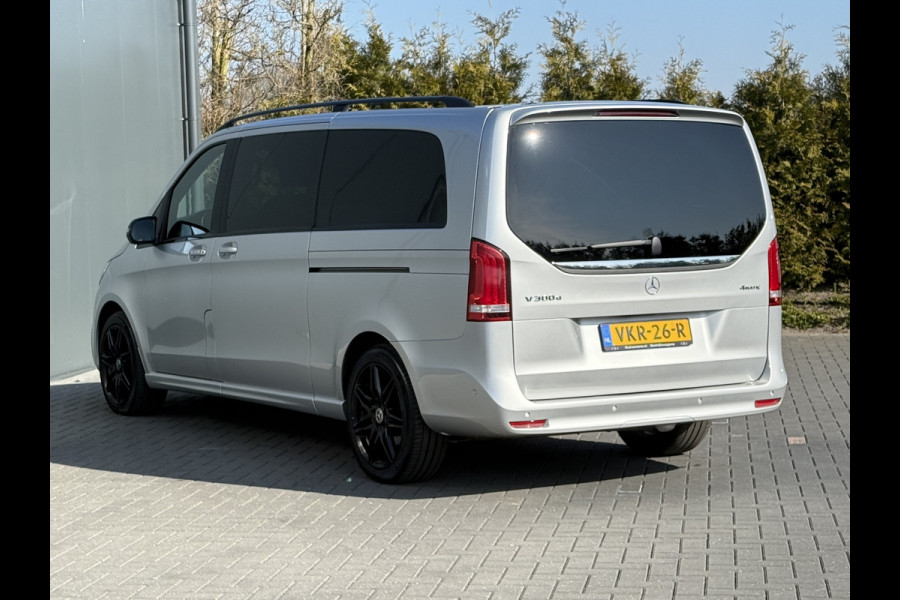 Mercedes-Benz V-Klasse 300d 4-MATIC / AMG-STYLING / EXTRA LANG L3 / DUBBEL CABINE / 2x SCHUIFDEUR / ACHTERKLEP / TREKHAAK