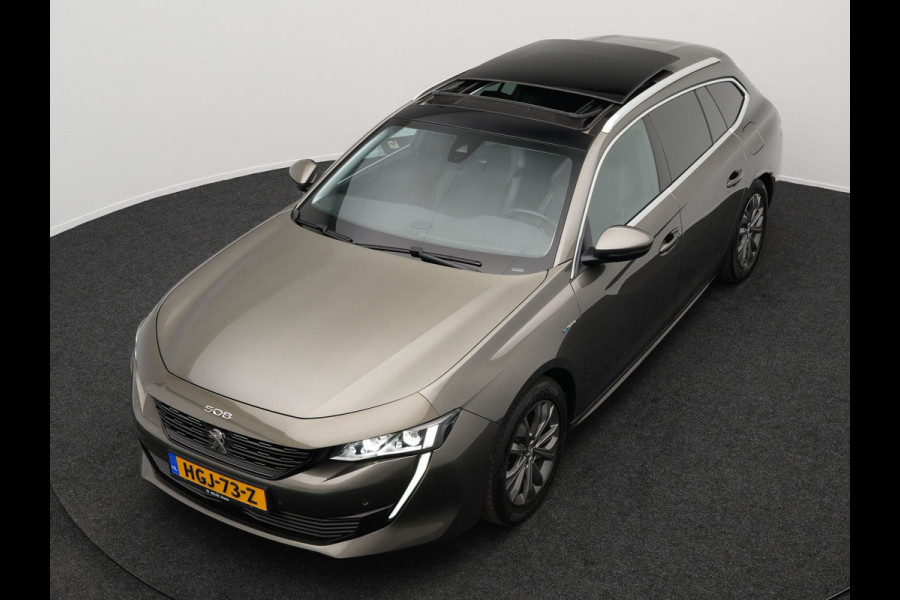 Peugeot 508 SW 1.6 HYbrid Allure 225pk Plug in Hybrid PHEV | Panodak | Adaptive Cruise | Trekhaak af Fabriek | 360 Camera | Focal Premium Audio | Sportstoelen Verwarmd |  Carplay | Navigatie | Sfeerverlichting |