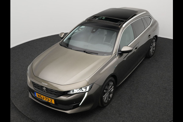 Peugeot 508 SW 1.6 HYbrid Allure 225pk Plug in Hybrid PHEV | Panodak | Adaptive Cruise | Trekhaak af Fabriek | 360 Camera | Focal Premium Audio | Sportstoelen Verwarmd |  Carplay | Navigatie | Sfeerverlichting |