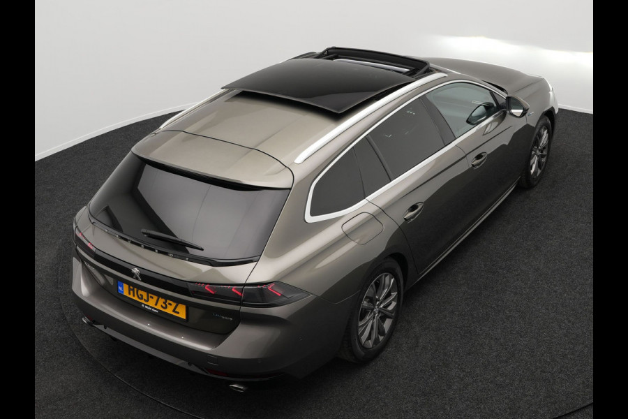 Peugeot 508 SW 1.6 HYbrid Allure 225pk Plug in Hybrid PHEV | Panodak | Adaptive Cruise | Trekhaak af Fabriek | 360 Camera | Focal Premium Audio | Sportstoelen Verwarmd |  Carplay | Navigatie | Sfeerverlichting |
