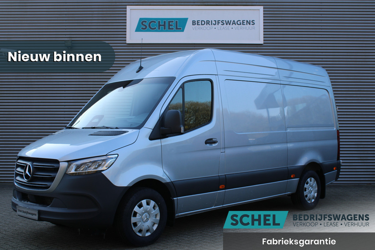 Mercedes-Benz Sprinter 317CDI L2H2 Select - LED - Mbux 10 - 3.5t Trekhaak - Geveerde Stoel - Betimmering - Camera - Carplay - Bind spot - Cruise - Rijk Mercedes-Benz Sprinter 317CDI L2H2 Select - LED - Mbux 10 - 3.5t Trekhaak - Geveerde Stoel - Betimmering - Camera - Carplay - Bind spot - Cruise - Rijk