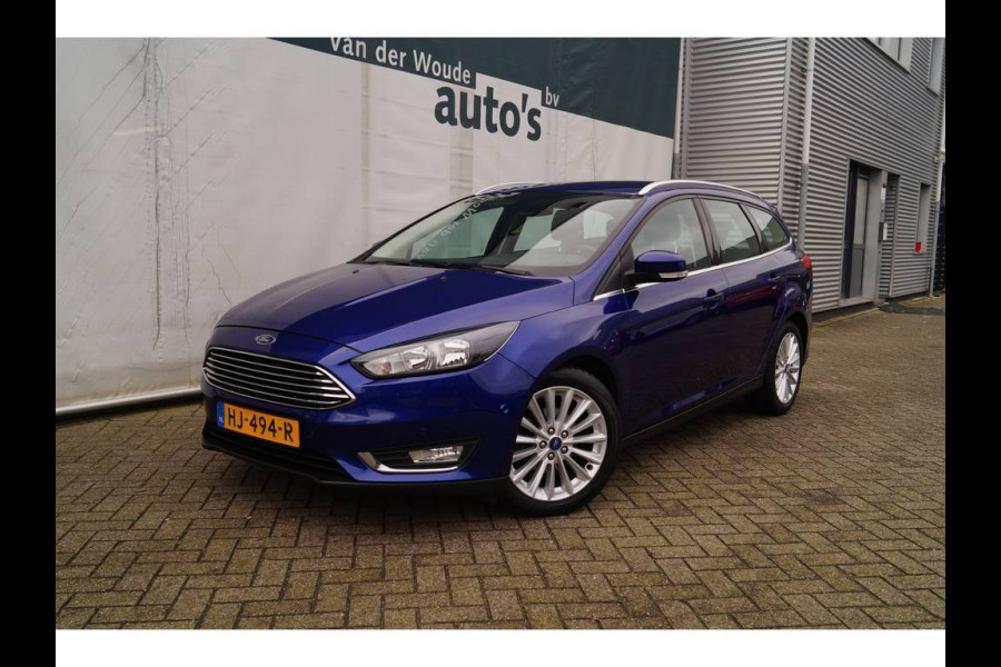 Ford Focus Wagon 1.5 TDCi 120pk Automaat Titanium -NAVI-PDC-