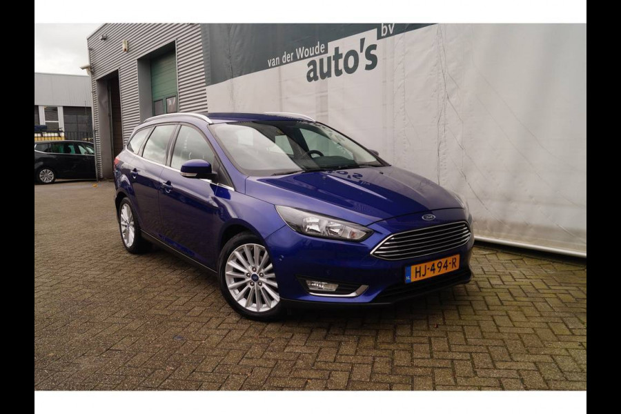 Ford Focus Wagon 1.5 TDCi 120pk Automaat Titanium -NAVI-PDC-