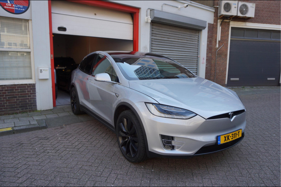 Tesla Model X 100D 7p. | Auto Pilot | Trekhaak | 7 Personen | Luchtvering | Origineel Nederlandse auto | 22 inch | Vleugeldeuren