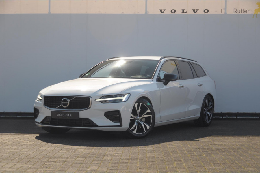 Volvo V60 T5 250PK Automaat R-Design / Cruise control / Stoel - en stuurwielverwarming / Navigatie / Elektrische trekhaak / Eleketrische achterklep / Parkeersensoren met camera