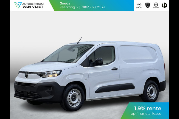 Citroën E-Berlingo L2 50 kWh 136pk | 1,9% rente | navi incl. Apple Carplay | camera | parkeersensoren voor & achter | digitale binnenspiegel | rijklaarprijs