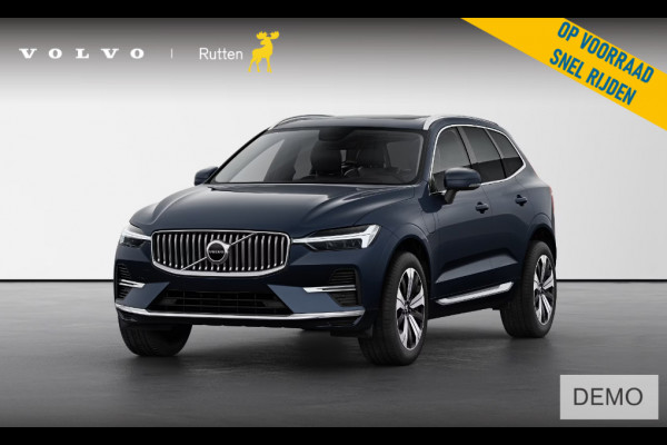Volvo XC60 T6 350PK Long Range AWD Essential Bright Google Infotainment / Panoramisch schuif-kanteldak / Cruise control / Lederen bekleding / Parkeersensoren voor- en achterzijde / 19" lichtmetalen velgen /