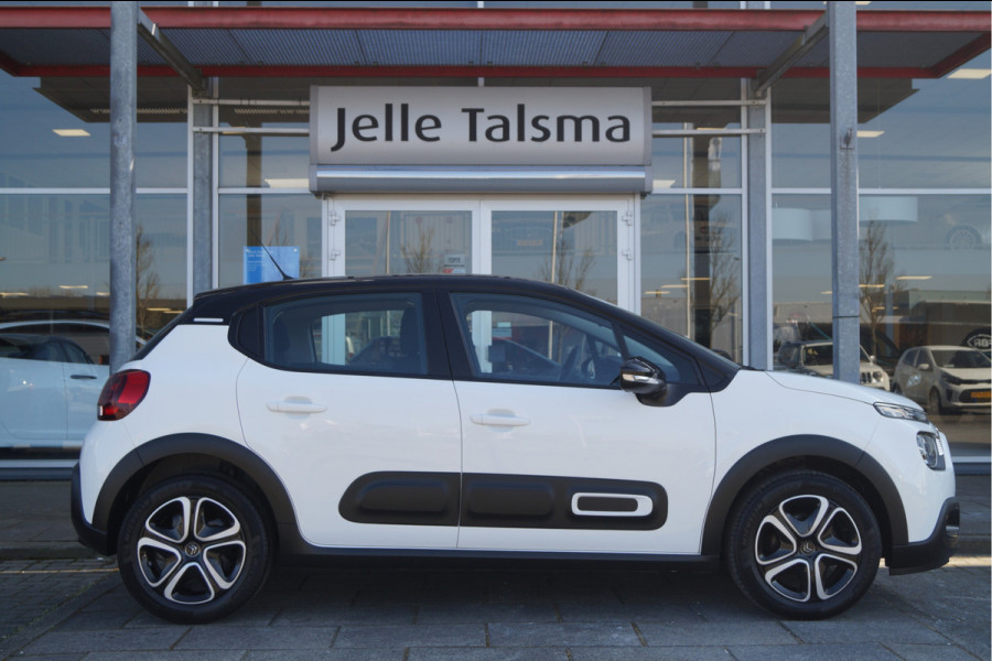 Citroën C3 1.2 PureTech Feel | Stoelverwarming | Apple/Android CarPlay | Zwart dak