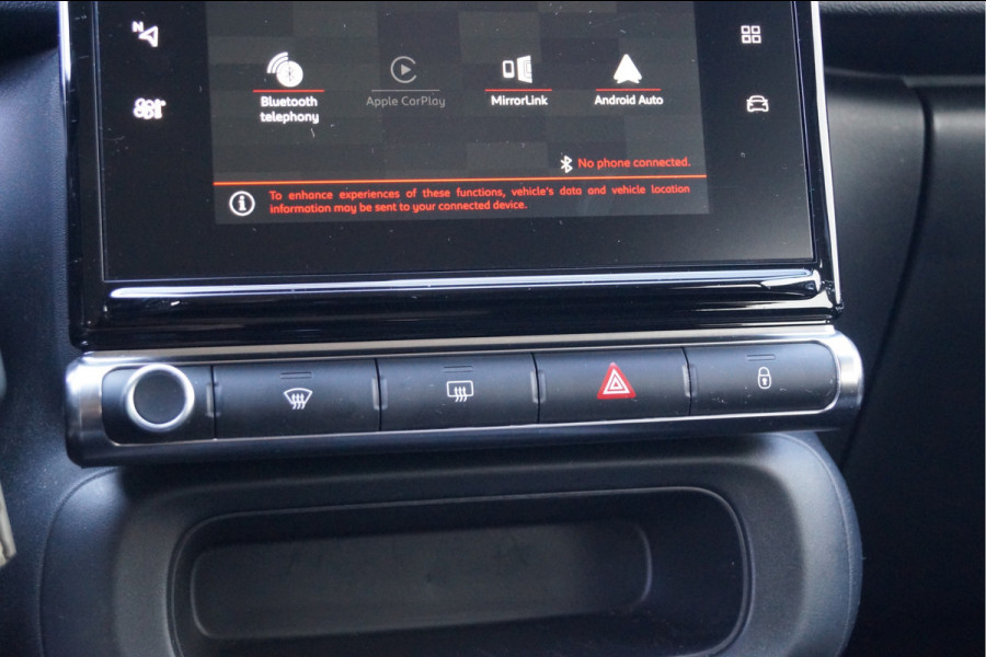 Citroën C3 1.2 PureTech Feel | Stoelverwarming | Apple/Android CarPlay | Zwart dak