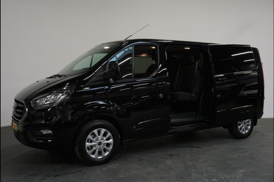 Ford Transit Custom 300 2.0 TDCI 130pk AutoL2H1 Limited Dubbele cabine Ford Transit Custom 300 2.0 TDCI L2H1 Limited Dubbele cabine  Navi Airco 2 Schuifdeuren Trekhaak PDC Carplay DAB