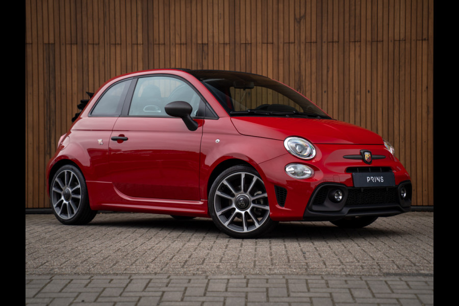 Fiat 500C Abarth 595 Turismo | Leder | CarPlay | Rosso Officina | Navi