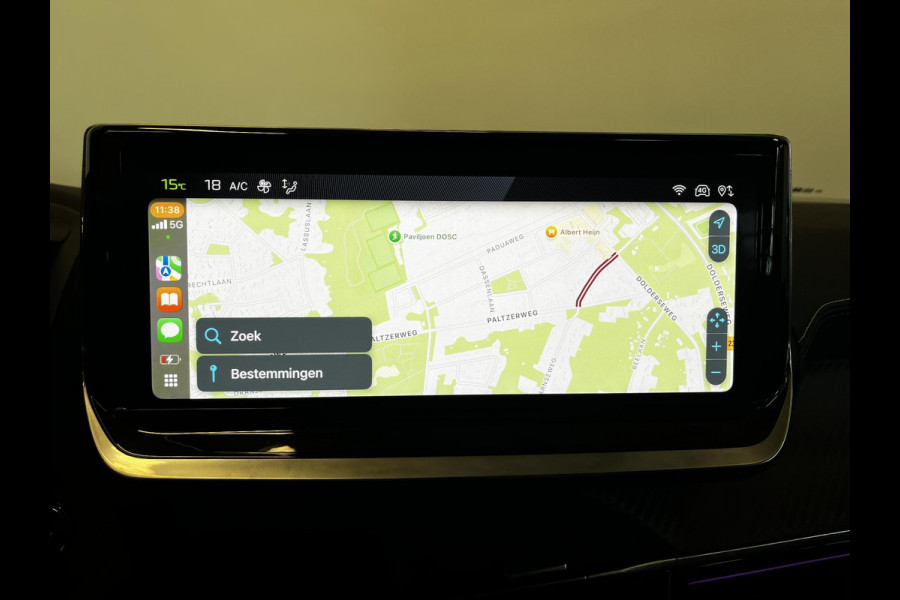 Peugeot 2008 1.2 PureTech 130pk Aut. GT-Line Navigatie Apple Carplay/Android Auto Camera Parkeersensoren Ledverlichting Cruise Control Virtual Cockpit Climate Control Lichtmetalen velgen