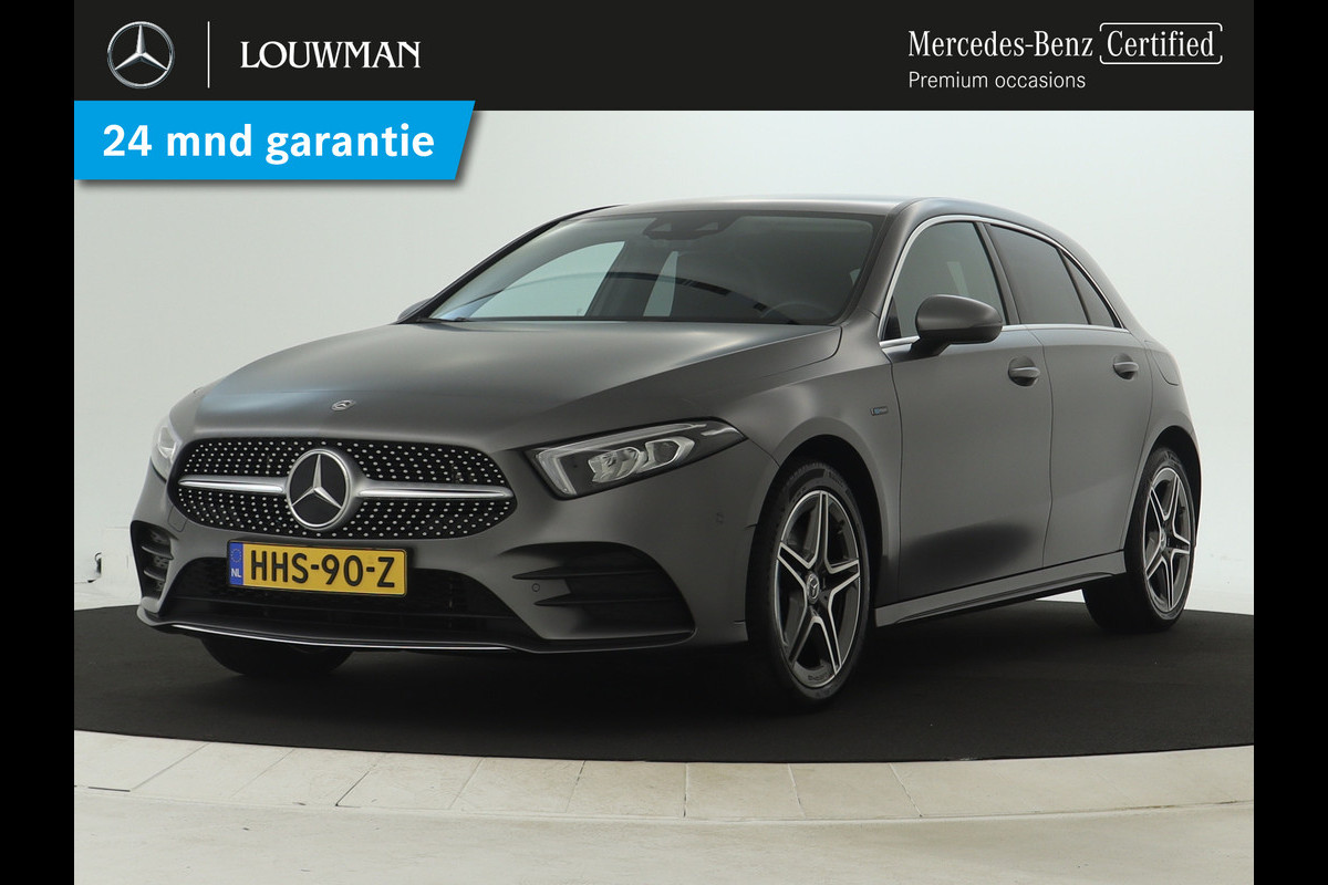 Mercedes-Benz A-Klasse 250 e AMG Plug-In Hybride | AMG Line | Lederen Bekleding | Inclusief 24 maanden MB Certified garantie voor Europa.